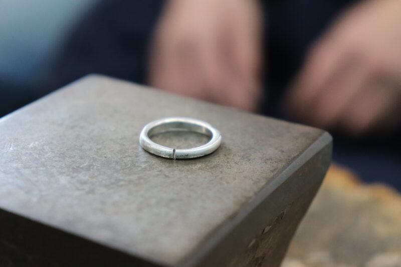 浜松　手作り結婚指輪「とても思い出に残りそう」