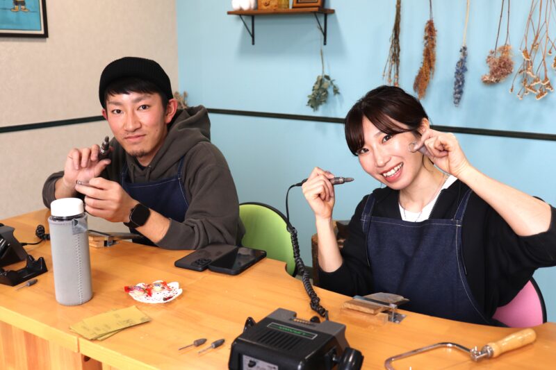 浜松　手作り結婚指輪「とても思い出に残りそう」