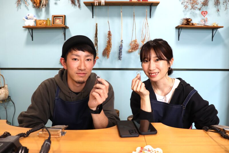 浜松　手作り結婚指輪「とても思い出に残りそう」