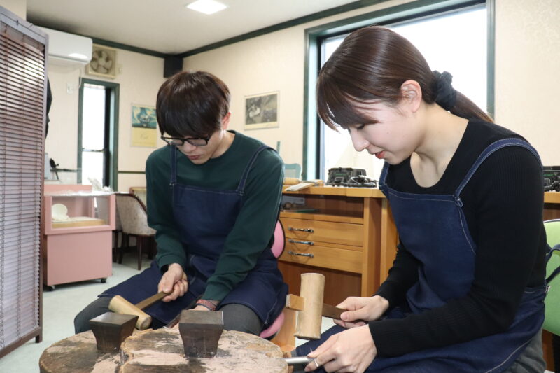 浜松　手作り結婚指輪「製作過程を楽しむことができました」