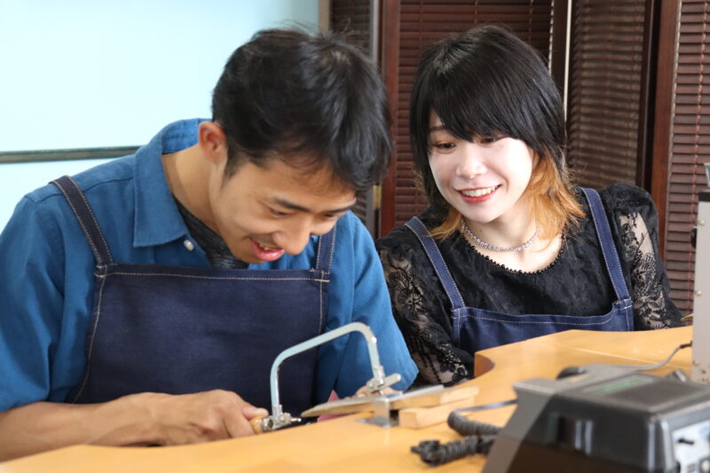 浜松 手作り結婚指輪「より一層想いのこもったものができた」