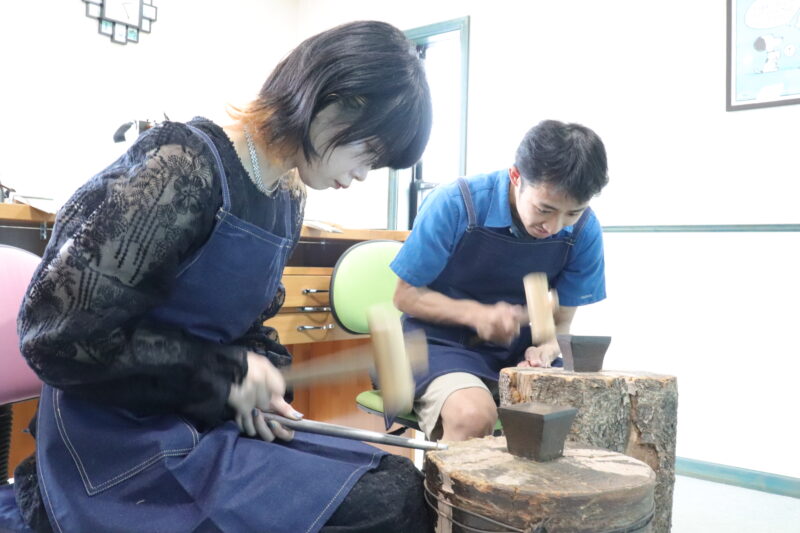浜松 手作り結婚指輪「より一層想いのこもったものができた」
