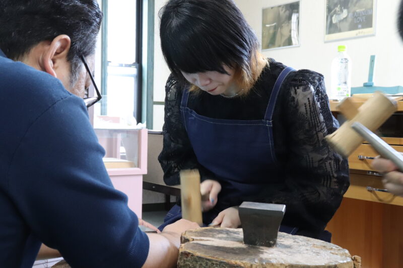 浜松 手作り結婚指輪「より一層想いのこもったものができた」