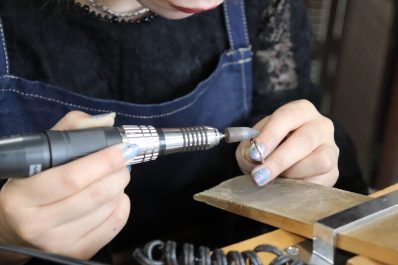 浜松 手作り結婚指輪「より一層想いのこもったものができた」