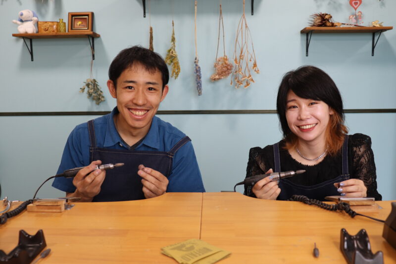 浜松 手作り結婚指輪「より一層想いのこもったものができた」